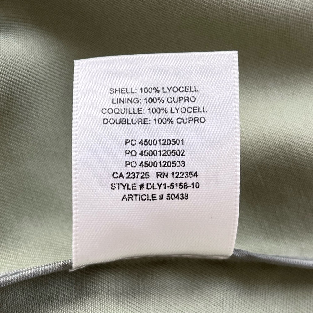 Aritzia Babaton Lawson new Trench Formal Business Casual Relaxed Spring Coat - Picture 12 of 12